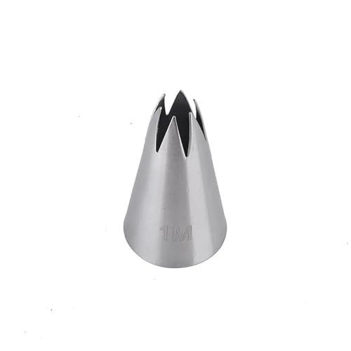 LCKKJHG SpritztüLlen-Set Rose Pastry Nozzles Cake Decorating Tools Flower Icing Piping Nozzle Cream Cupcake Tips Baking Accessories 1M 2D 336 6pcs(1M-6Pcs) von LCKKJHG