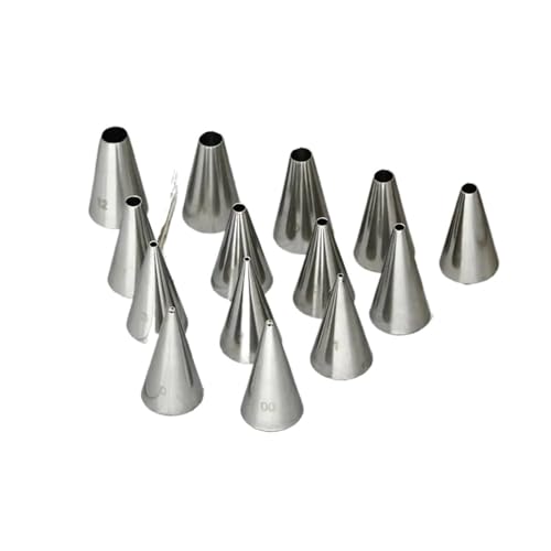 LCKKJHG SpritztüLlen-Set Small Size Round Piping Nozzle Set Pastry Icing Tips for Pull Line Write Words Cake Cupcake Decorating LCKKJHG SpritztüLlen-Set Small Size Round Piping Nozzle Set Pastry Icing Tips for Pull Line Write Words Cake Cupcake Decorating von LCKKJHG