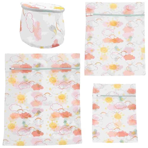 LCKKJHG Wäschenetz 4-teiliges Waschbeutel-Set mit Vier Wäschebeuteln for Feinwäsche, Polyester-Mesh for die Waschmaschine LCKKJHG Wäschenetz 4-teiliges Waschbeutel-Set mit Vier Wäschebeuteln for Feinwäsche, Polyester-Mesh for die Waschmaschine von LCKKJHG