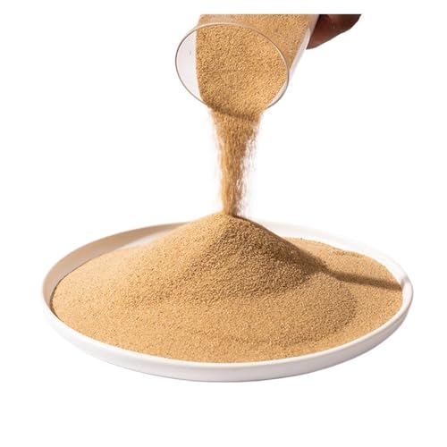 aquarium dekosteine steine 500g Aquarium Boden Sand Aquarium Landschaft Zubehör Topfpflanzen DIY Wohnkultur Landschaft Garten Natürliche Kies Stein(Style A 0.5-1mm) von LCKKJHG