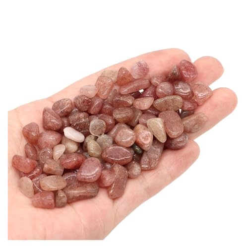 aquarium dekosteine steine Gemischte Quarzkristallsplitter, Stein, Fels, Kies, Probe, Aquarium, Aquarium, Dekoration, natürliche Trommelsteine ​​und Erzmineralien(Color18,100g) von LCKKJHG