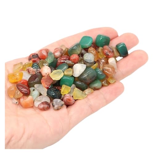 aquarium dekosteine steine Gemischte Quarzkristallsplitter, Stein, Fels, Kies, Probe, Aquarium, Aquarium, Dekoration, natürliche Trommelsteine ​​und Erzmineralien(Color2,50g) von LCKKJHG