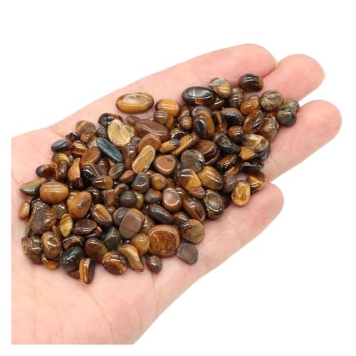 aquarium dekosteine steine Gemischte Quarzkristallsplitter, Stein, Fels, Kies, Probe, Aquarium, Aquarium, Dekoration, natürliche Trommelsteine ​​und Erzmineralien(Color7,50g) von LCKKJHG