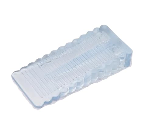 türstopper Anti-Rutsch-Gummi Keine Notwendigkeit, Löcher zu stanzen Es kann Türstopper Haushalt verwenden Anti-Kollision Front Keil Hause bewegen(Transparent-Small) von LCKKJHG