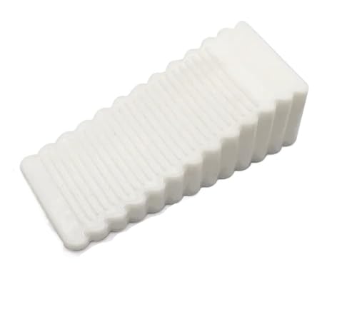 türstopper Anti-Rutsch-Gummi Keine Notwendigkeit, Löcher zu stanzen Es kann Türstopper Haushalt verwenden Anti-Kollision Front Keil Hause bewegen(White-Large) von LCKKJHG