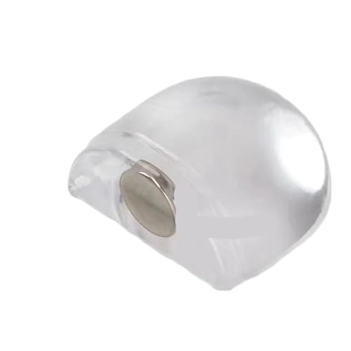 türstopper Selbstklebende Antikollisions-Türhalter aus Silikon. Bodenmontierte, nagelfreie Türstopper schützen Wände und Möbel.(With magnet,8pcs) von LCKKJHG