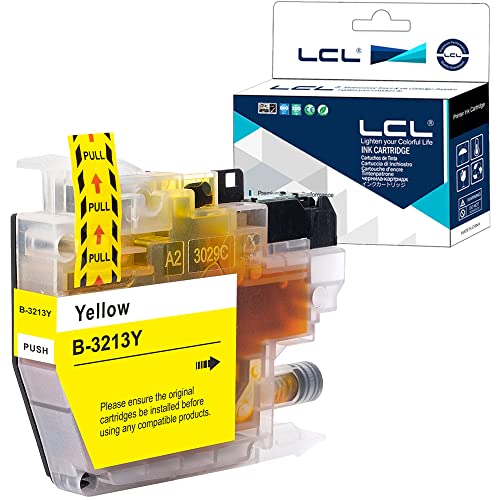 LCL Kompatibel Tintenpatrone LC-3213 LC3213 LC-3213Y LC3213Y (1 Yellow) Ersatz für Brother DCP-J770 DCP-J772DW DCP-J774DW MFC-J890DW MFC-J895 MFC-J497DW DCP-J572DW MFC-J491DW MFC-J895DW DCP-J772dnw von LCL