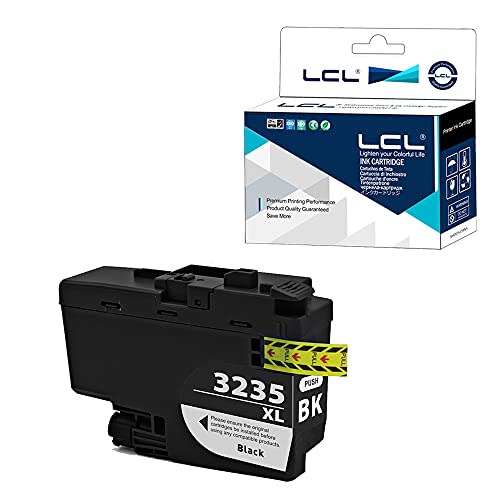 LCL Kompatibel Tintenpatrone LC-3235 LC3235 XL LC3235XL LC-3235XLBK LC3235XLBK Pigment (1Stück Schwarz) Ersatz für Brother DPC-J1100DW MFC-J1300DW von LCL