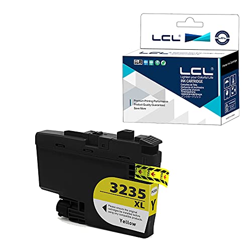 LCL Kompatibel Tintenpatrone LC-3235 LC3235 XL LC3235XL LC-3235XLY LC3235XLY Pigment (1Stück Gelb) Ersatz für Brother DPC-J1100DW MFC-J1300DW von LCL