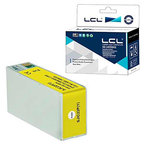 LCL Kompatibel Tintenpatrone SJIC22P SJIC22P Pigment (Y) Pigment (1 PK Gelb) Kompatibel für Epson TM-C3500 Color Works C3500 C3510 C3520 Drucker von LCL