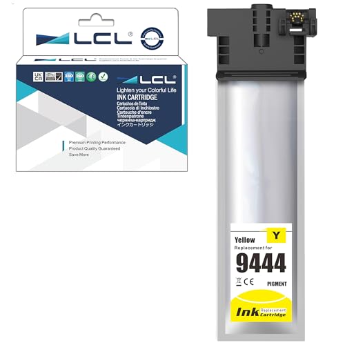 LCL Kompatibel Tintenpatrone T9444 C13T944440 Pigment (1 Gelb) Kompatibel für Epson Workfürce Pro WF-C5210 WF-C5290 WF-C5710 WF-C5790 WF-C5790DWF von LCL