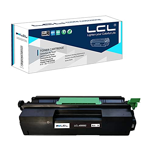 LCL Kompatibel Toner 408062 408061 408060 400DN 450DN 450LE SP400E SP400LE 5000Pages (1 Schwarz) Ersatz für Ricoh SP 400DN SP 450DN SP 450LE SP400E SP400LE von LCL