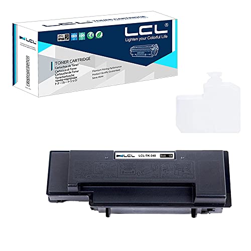 LCL Kompatibel TonerKartusche TK340 TK-340 TK-340K 1T02J00EU0 FS-2020D 12000Seiten (1Schwarz) Ersatz für Kyocera FS-2020D FS-2020DN Printers von LCL