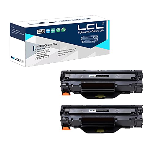 LCL Kompatibel Tonerkartusche 79A 279A CF279A CRG837 (2-Stück Schwarz) Ersatz für HP Laserjet Pro M12w HP Laserjet Pro M12 HP Laserjet Pro M12a von LCL