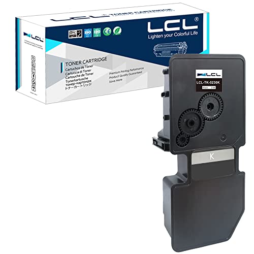 LCL Kompatibel Tonerkartusche TK5220 TK-5220 TK5230 TK-5230 TK-5230K (1Schwarz) Ersatz für Kyocera ECOSYS M-5521cdn P-5021cdw M-5521cdw P-5021cdn von LCL