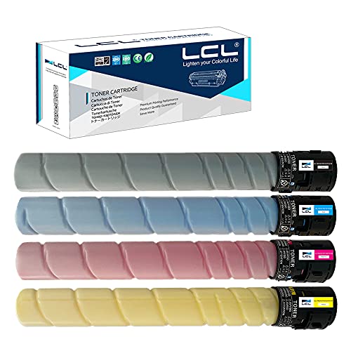 LCL Kompatibel Tonerkartusche TN324 TN-324K TN324K TN324C TN324M TN324Y A8DA150 A8DA450 A8DA350 A8DA250 High Yield (1 KCMY) Kompatibel für Konica Minolta BizHub C258 C308 C368 von LCL