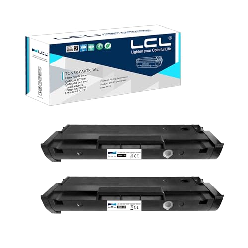 LCL Remanufactured TonerKartusche 408010 SP150 SP150SU SP150SUW (2Schwarz) Ersatz für Ricoh Aficio SP 150 SP 150SU SP 150SUw SP 150w SP 150S SP 150SF SP 150X F von LCL