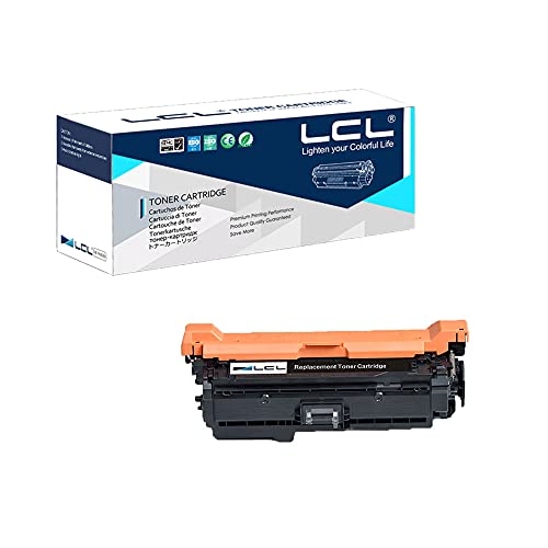 LCL Remanufactured Tonerkartusche 507X 507A CE400X CE400A CRG732 CRG-732 11K (1 Schwarz) Ersatz für HP Laserjet Enterprise 500 Color M551 M551N M551DN M551XH M575f M575c M575dn M570dw von LCL