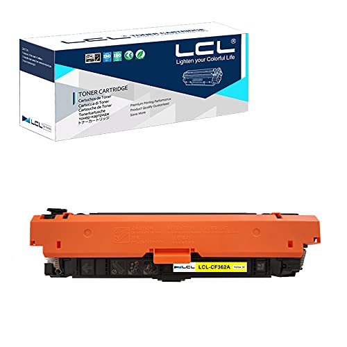 LCL Remanufactured Tonerkartusche CF362A 508A (1PACK Gelb) Ersatz für HP M553 Printer M577 Printer Color Laserjet Enterprise M552dn M553dn M553n M553x M577c HP MFP M577Z MFP M577dn MFP M577f MFP M577 von LCL