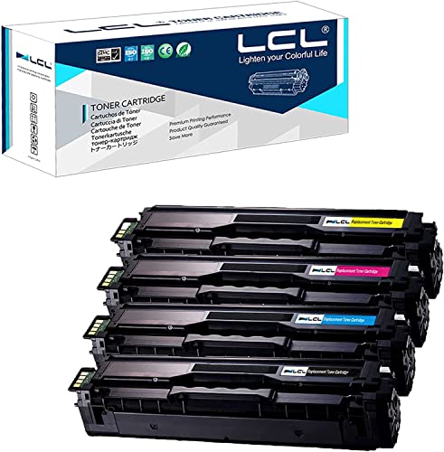 LCL Kompatibel Tonerkartusche SU400A CLT-P504C P504C CLT-504S CLT-K504S CLT-C504S CLT-M504S CLT-Y504S (Schwarz Cyan Magenta Gelb) Kompatibel für Samsung CLP-415 CLP-415N CLP-415NW CLP-470 CLX-4195 von LCL