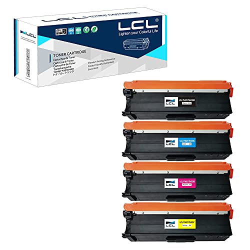 LCL Remanufactured Tonerkartusche TN-421 TN-423 TN423 TN423BK TN423C TN423M TN423Y (1 Schwarz 1 Cyan 1 Magenta 1 Gelb) Ersatz für Brother HL-L8260CDW HL-L8360CDW DCP-L8410CDW MFC-L8610CDW MFC-L8690CDW von LCL