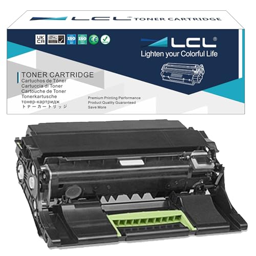 LCL Remanufactured Trommel 500ZA 500Z 50F0ZA0 50F0Z00(1 Schwarz) Kompatibel für Lexmark MS310d MS310dn MX310dn MS410d MS410dn MX410de MS415DN MS510dn MX510de MX511dte MX511dhe MX511de MS610DN MS610DTN von LCL