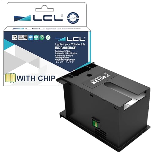 LCL S2100 C13S210057 Ink Maintenance Box 1 Schwarz Ersatz für epson SureColor SC-F500 SC-F530 SC-F531 SC-F560 SC-F570 SC-F571 T2170 T3130 T3130N T3160 T3170 T3180X T3180D SC-T3180N T5130 T5160 T5170 LCL S2100 C13S210057 Ink Maintenance Box 1 Schwarz Ersatz für epson SureColor SC-F500 SC-F530 SC-F531 SC-F560 SC-F570 SC-F571 T2170 T3130 T3130N T3160 T3170 T3180X T3180D SC-T3180N T5130 T5160 T5170 von LCL
