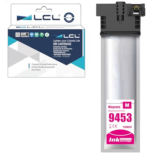 LCL T9453 High Capacity Kompatible Tintenpatrone Ersatz für Epson T9443 T9453 Ersatz für Epson Workforce Pro WF-C5210 WF-C5210DW WF-C5290 WF-C5290DW WF-C5710 WF-C5710DWF WF-C5790 WF-C5790DWF (1 Pack) LCL T9453 High Capacity Kompatible Tintenpatrone Ersatz für Epson T9443 T9453 Ersatz für Epson Workforce Pro WF-C5210 WF-C5210DW WF-C5290 WF-C5290DW WF-C5710 WF-C5710DWF WF-C5790 WF-C5790DWF (1 Pack) von LCL