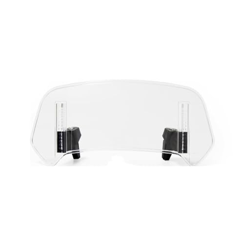 LCLXYC Windabweiser Motorrad für KTM 390 Adventure 2020-2024,Motorrad Verstellbarer Clip Auf Windschild Spoiler,140mm*360mm-Transparent LCLXYC Windabweiser Motorrad für KTM 390 Adventure 2020-2024,Motorrad Verstellbarer Clip Auf Windschild Spoiler,140mm*360mm-Transparent von LCLXYC
