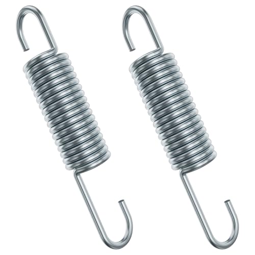 LCMLA 9,5 cm Ersatz-Liegestuhl-Mechanismus, Möbel-Spannfedern, langer Halshaken-Stil, 2 Stück von LCMLA