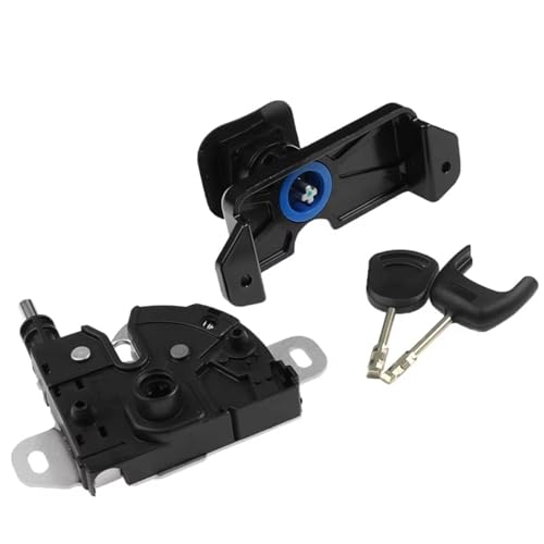 Türschlossantrieb Kompatibel Mit Ford Für Transit MK7 2006–2011 Motorhaubenschloss Und Riegel, Komplettes Set Mit 2 Schlüsseln Türschlossantrieb Kompatibel Mit Ford Für Transit MK7 2006–2011 Motorhaubenschloss Und Riegel, Komplettes Set Mit 2 Schlüsseln von LCMSMYASD
