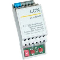 Issendorff Tasten-/Binärsensor 4-f. 230V f.Hutschi. LCN - BT4H Issendorff Tasten-/Binärsensor 4-f. 230V f.Hutschi. LCN - BT4H von LCN