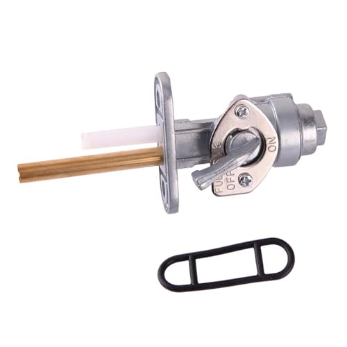 Benzinhahn Schalter Motorrad Kraftstoff Gas Tank Schalter Petcock Ventil Kit Fit Für Suzuki TS100 TS125 TS185 TS250 TS400 GT185 DS185 DS80 DS100 von LCQSYE