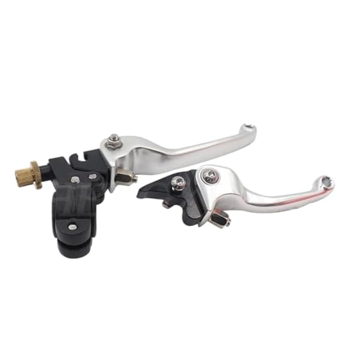 LCQSYE Offroad-Motorrad-Modifikation Passend für CRF YZF XR CAR Gosai ASV Klappgriff Kupplungsbremshebel(Silver) von LCQSYE