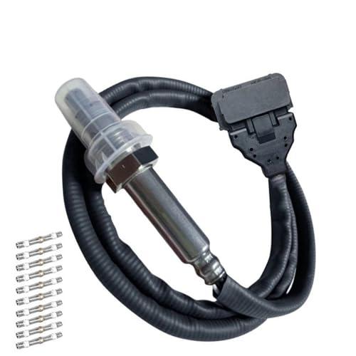 NOx-Sensor‌ 8-Farben-Sonde Stickstoff-Sauerstoff-Sensor Prboe NOX-Sensoren Passend für CUMMINS Passend für BMW Passend für SCANIA Passend für VOLVO Abgassensor NOx‌(Black Probe) von LCQSYE