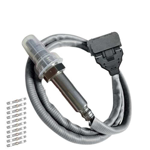 NOx-Sensor‌ 8-Farben-Sonde Stickstoff-Sauerstoff-Sensor Prboe NOX-Sensoren Passend für CUMMINS Passend für BMW Passend für SCANIA Passend für VOLVO Abgassensor NOx‌(Gray Probe) von LCQSYE