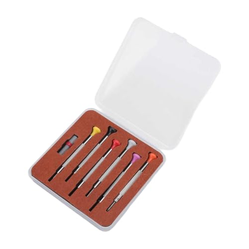 LCSVCCXA 0,8-1,8 mm Uhrenschraubendreher-Set, Präzisions-Multifunktionswerkzeug für die Reparatur von Brillen, Schmuck, elektronischem Zubehör. LCSVCCXA 0,8-1,8 mm Uhrenschraubendreher-Set, Präzisions-Multifunktionswerkzeug für die Reparatur von Brillen, Schmuck, elektronischem Zubehör. von LCSVCCXA