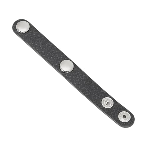 LCSVCCXA Griff Tasche Feste Schnalle Rutschfester Griff Schnalle Verschluss Snap Strap Tasche Zubehör Tragbar Leicht PU-Leder Einfach Passend für M-Taschen, Schwarz Grau Silber LCSVCCXA Griff Tasche Feste Schnalle Rutschfester Griff Schnalle Verschluss Snap Strap Tasche Zubehör Tragbar Leicht PU-Leder Einfach Passend für M-Taschen, Schwarz Grau Silber von LCSVCCXA