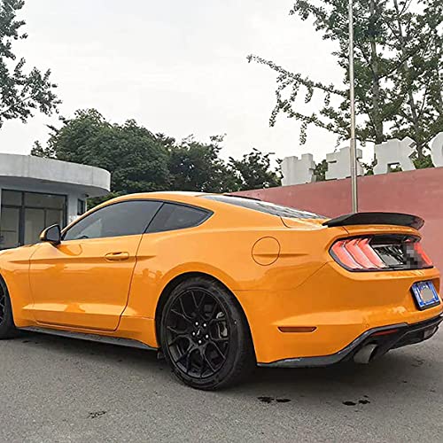 ABS Heckspoiler Spoiler für Ford Mustang GT 2015-2021, Auto Kofferraumspoiler Autodach Rear Spoiler Lippe Hintere Spoiler Flügel Dachtrunk Wing Lip Heckkofferraum HeckflüGel ZubehöR von LCTLYQ