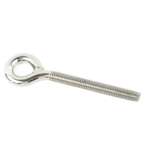 304, eizbolzen aus stahlglas, 14 Stück 304 Edelstahl Augenschraube Bolzen Ring Haken Mehrere Größen(Closed Hook,M4 2pcs) von LCUVIMPEX