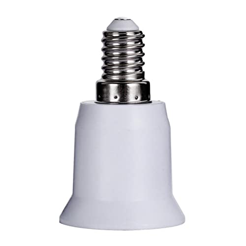 Adapter für Lampensockel 5 Pack E14 auf E26 E27 Adapter Kronleuchter Sockel E14 auf Medium Sockel E26 E27 Konverter von LCUVIMPEX