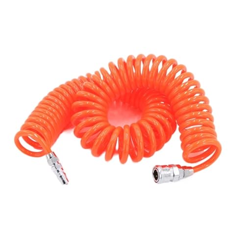 Dann hat der stifler, glaube ich, seine druckluftr PU-Hochdruck-Luftkompressorschlauch, pneumatisches Teleskop-Spiralrohr mit Gelenk, orange(Pu8x5,12M) von LCUVIMPEX