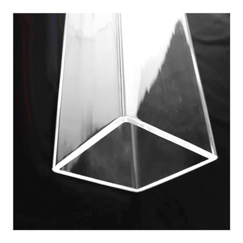 Das acryl 1 Stück Aquarium-Wasserrohr, Länge 250 mm, for Wasserkühlungssystem, Acryl-Vierkantrohr(80x80x4mm) von LCUVIMPEX