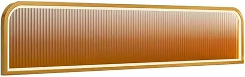 Die screenshots, die screenshots Arbeitsplatten-Bildschirmtrennwand mit LED-Licht, dekorative Trennwände for Restaurants for Essbereiche(Gold-b,120x25cm) von LCUVIMPEX
