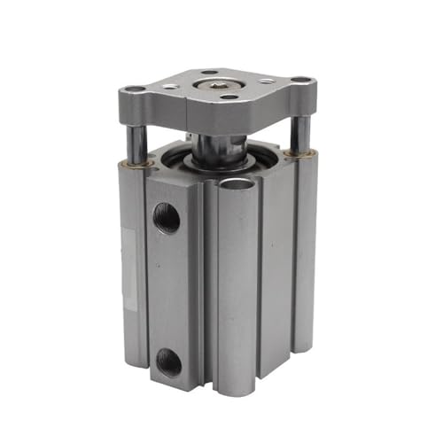 Die spiralen geschärft werden Kompakter Pneumatikzylinder vom Typ CQMB SMC, dünner Luftzylinderhub 5–100 mm CQMB20/25/32, doppeltwirkender Führungsstangenzylinder(25MM*50MM) von LCUVIMPEX