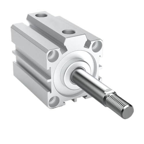 Die spiralen geschärft werden SDA-B-Außengewinde, kompakter dünner Zylinder, Bohrung 12–80 mm, Hub 5–50 mm, Stange aus Aluminiumlegierung, doppeltwirkend, Penumatic(10MM*16MM) von LCUVIMPEX