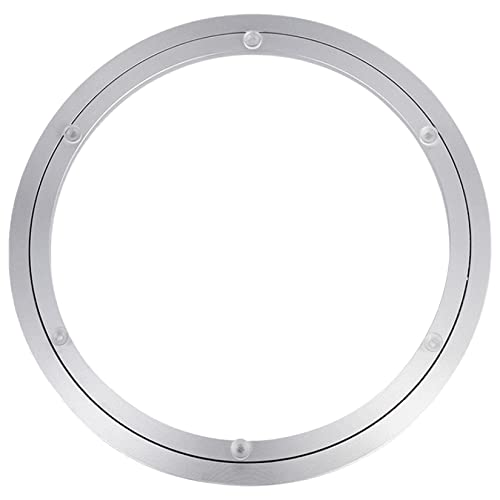 Drehtellerlager aus Legierung, Lazy Susan Drehtellerlager, Aluminiumlegierung, Silber, mehrere Größen(80Cm) von LCUVIMPEX