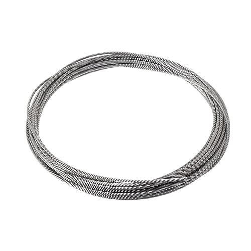 Edelstahlseil, Edelstahldrahtseil, mehrere Durchmesser, Silber(0.8mm) von LCUVIMPEX