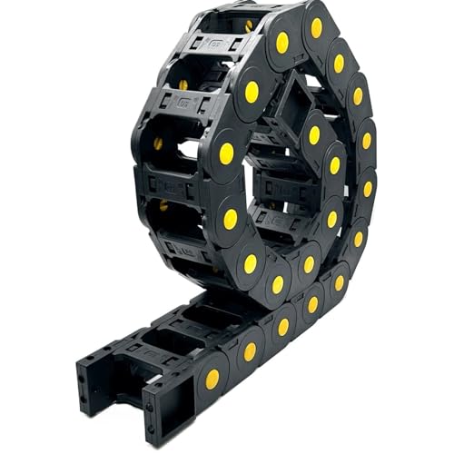 Elektrische drahtschalter ketten Nylon-Kabelschleppkette, 1 m, mehrere Größen(R100) von LCUVIMPEX