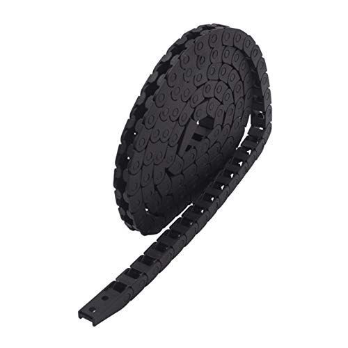 Elektrische drahtschalter ketten Nylon-Schleppkette mit Endverbindern 8 x 8,5 mm Kabelträger 1 Meter Elektrische drahtschalter ketten Nylon-Schleppkette mit Endverbindern 8 x 8,5 mm Kabelträger 1 Meter von LCUVIMPEX